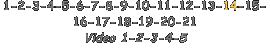 1-2-3-4-5-6-7-8-9-10-11-12-13-14-15- 