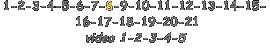 1-2-3-4-5-6-7-8-9-10-11-12-13-14-15-
