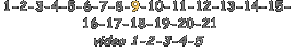 1-2-3-4-5-6-7-8-9-10-11-12-13-14-15-