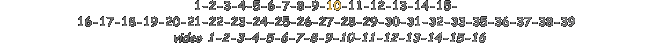 1-2-3-4-5-6-7-8-9-10-11-12-13-14-15- 16-17-18-19-20-21-22-23-24-25-26-27-28-29-30-31-32-33-35-36-37-38-39