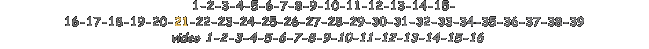 1-2-3-4-5-6-7-8-9-10-11-12-13-14-15- 16-17-18-19-20-21-22-23-24-25-26-27-28-29-30-31-32-33-34-35-36-37-38-39